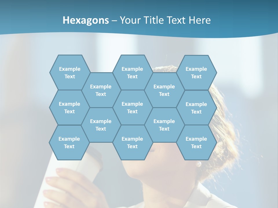 Successful Lady City PowerPoint Template