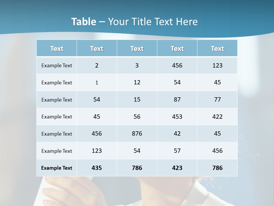 Successful Lady City PowerPoint Template