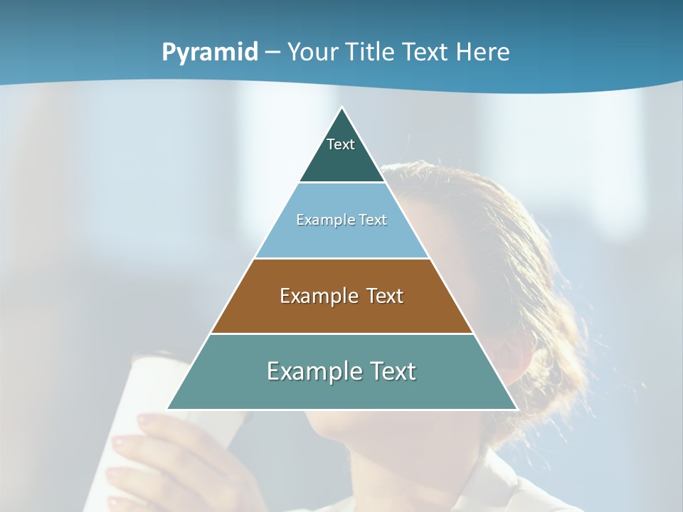 Successful Lady City PowerPoint Template