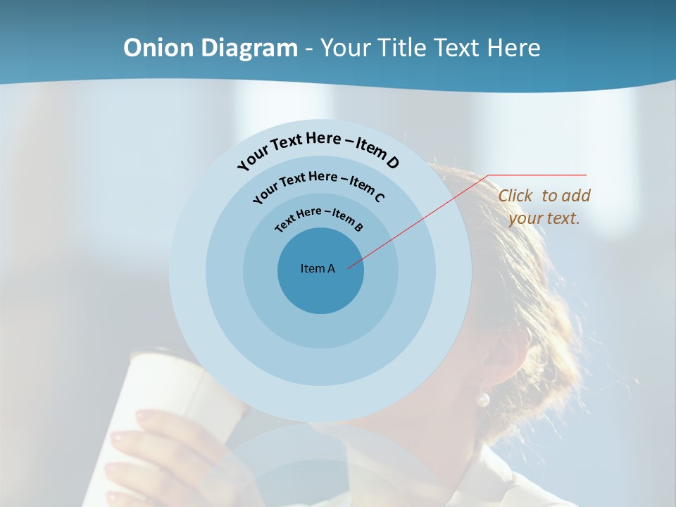 Successful Lady City PowerPoint Template