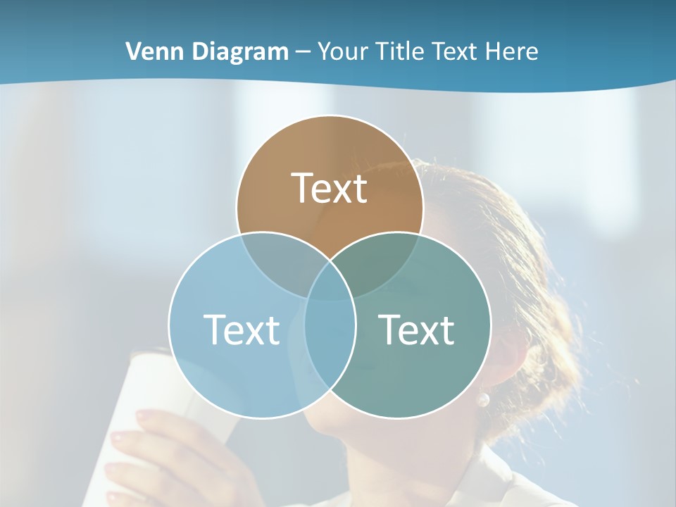 Successful Lady City PowerPoint Template