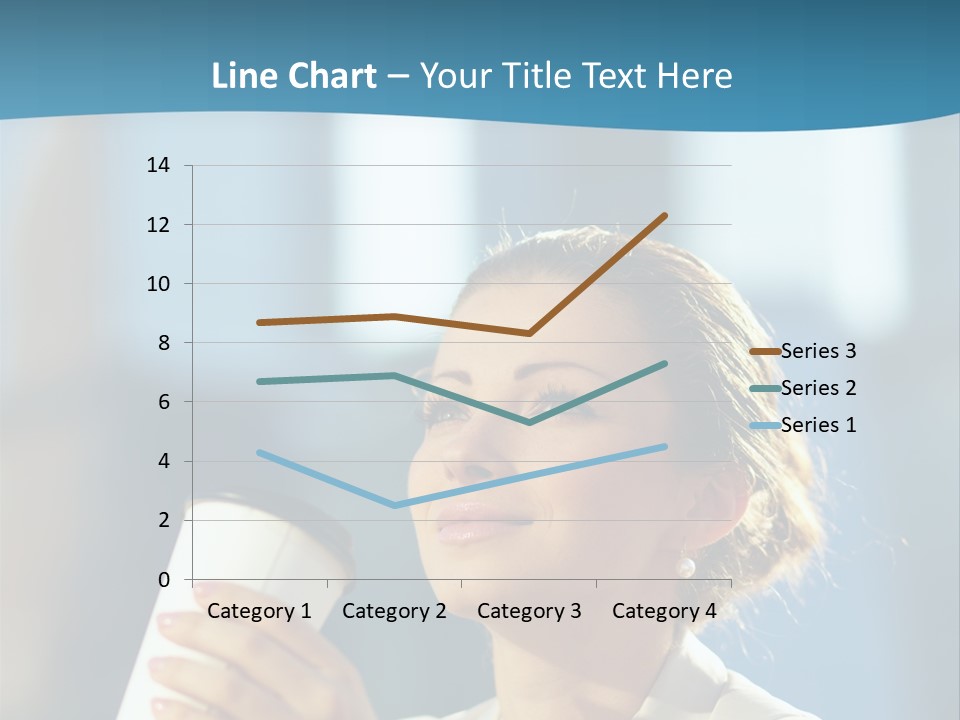 Successful Lady City PowerPoint Template