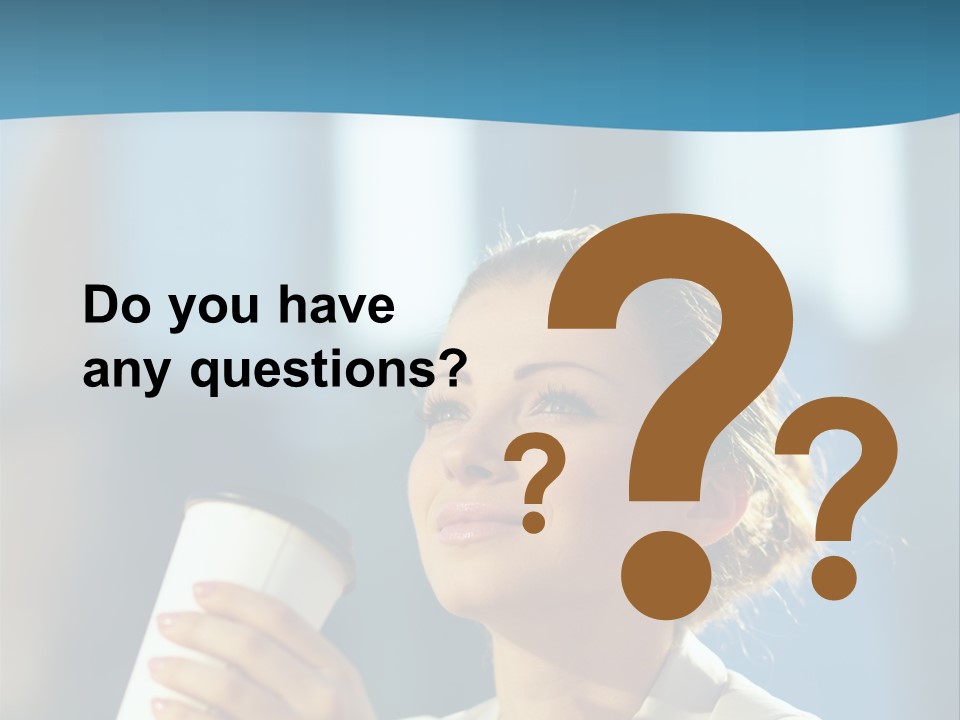 Successful Lady City PowerPoint Template