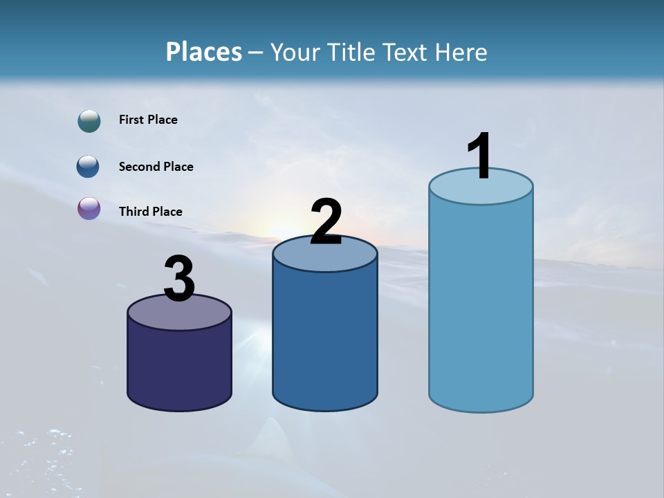 Brightly Bull Shark Air PowerPoint Template