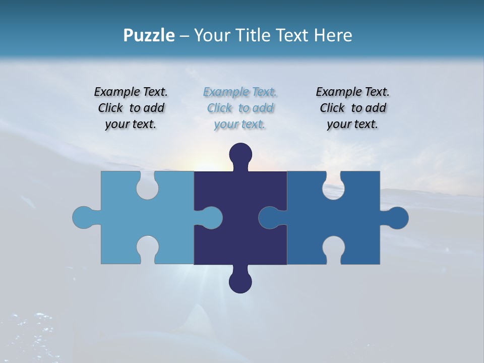 Brightly Bull Shark Air PowerPoint Template