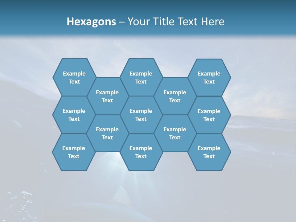 Brightly Bull Shark Air PowerPoint Template