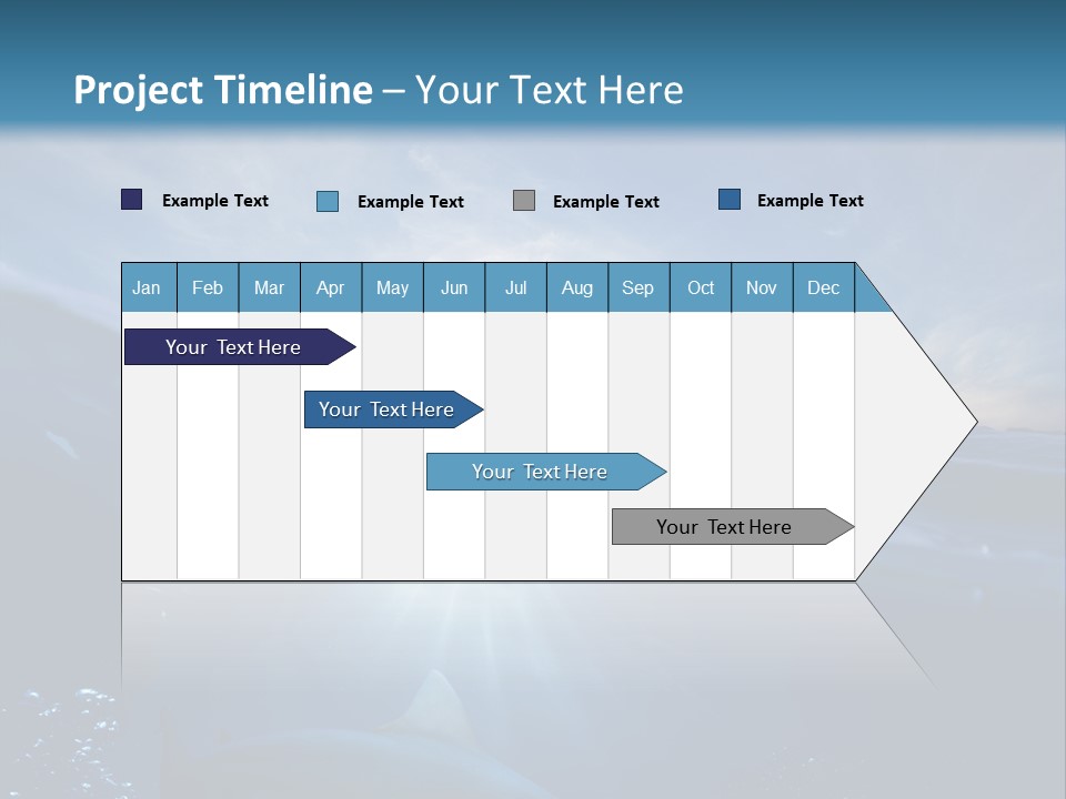 Brightly Bull Shark Air PowerPoint Template