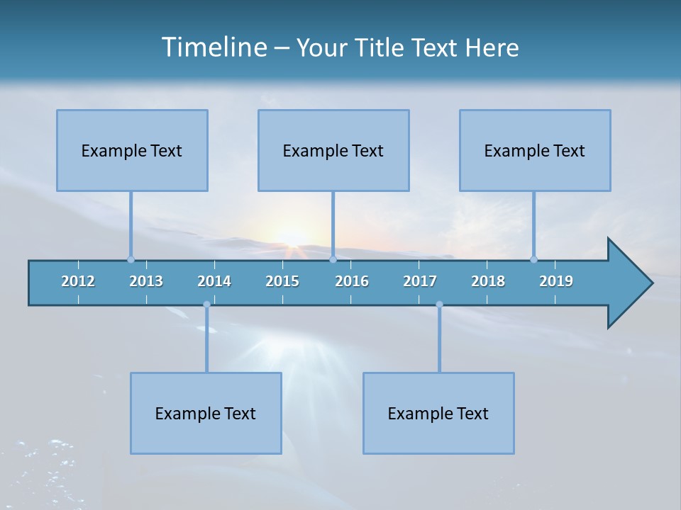 Brightly Bull Shark Air PowerPoint Template