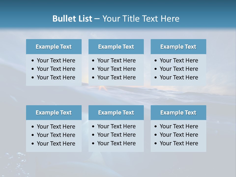 Brightly Bull Shark Air PowerPoint Template