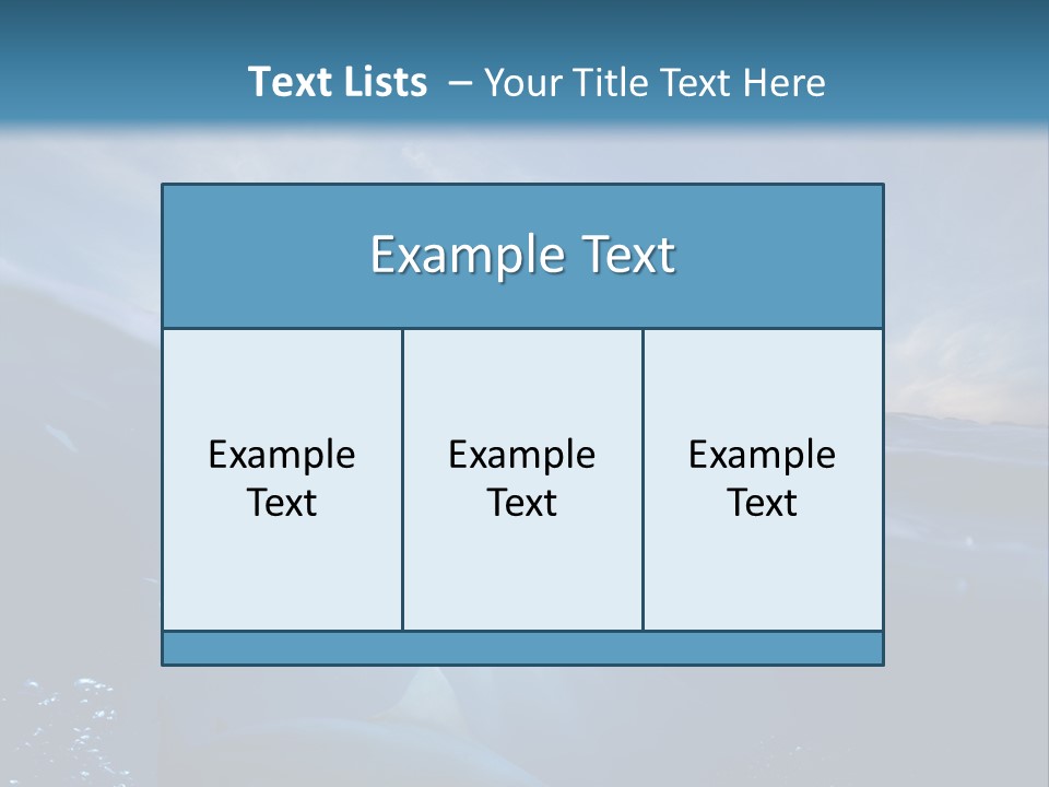 Brightly Bull Shark Air PowerPoint Template