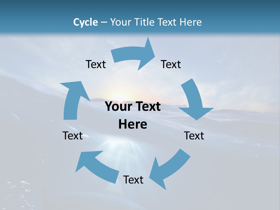 Brightly Bull Shark Air PowerPoint Template