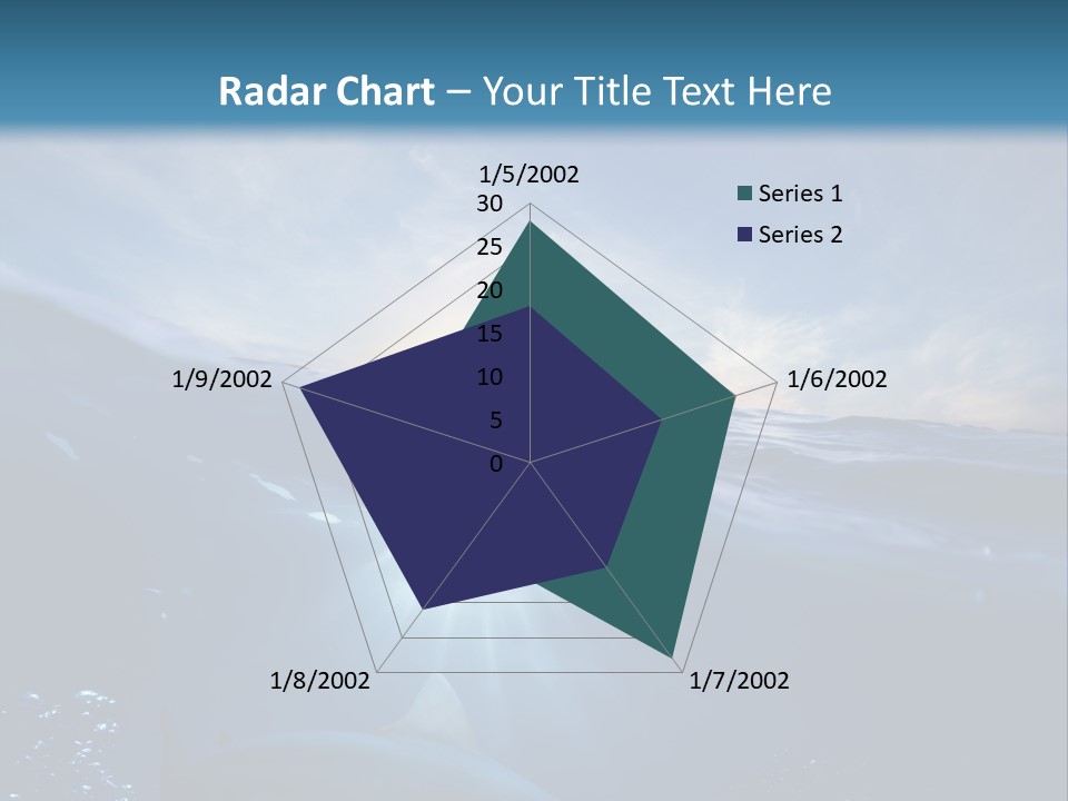 Brightly Bull Shark Air PowerPoint Template