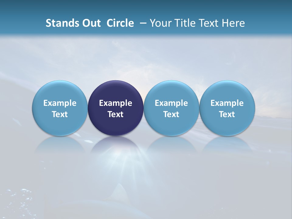 Brightly Bull Shark Air PowerPoint Template