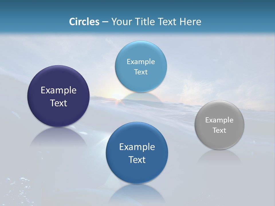 Brightly Bull Shark Air PowerPoint Template