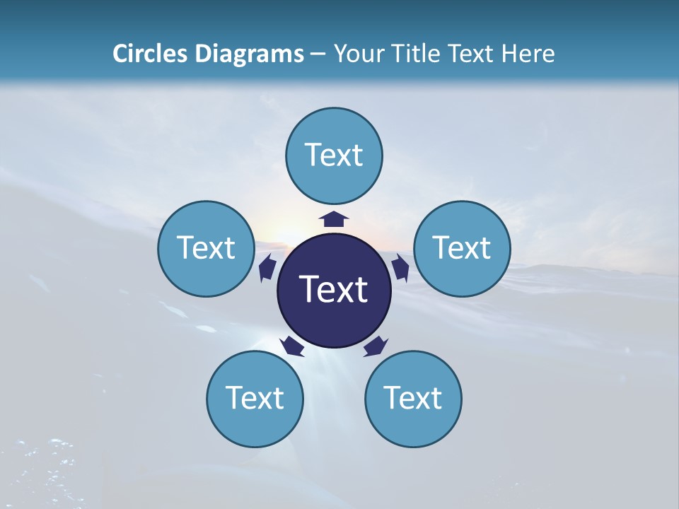 Brightly Bull Shark Air PowerPoint Template