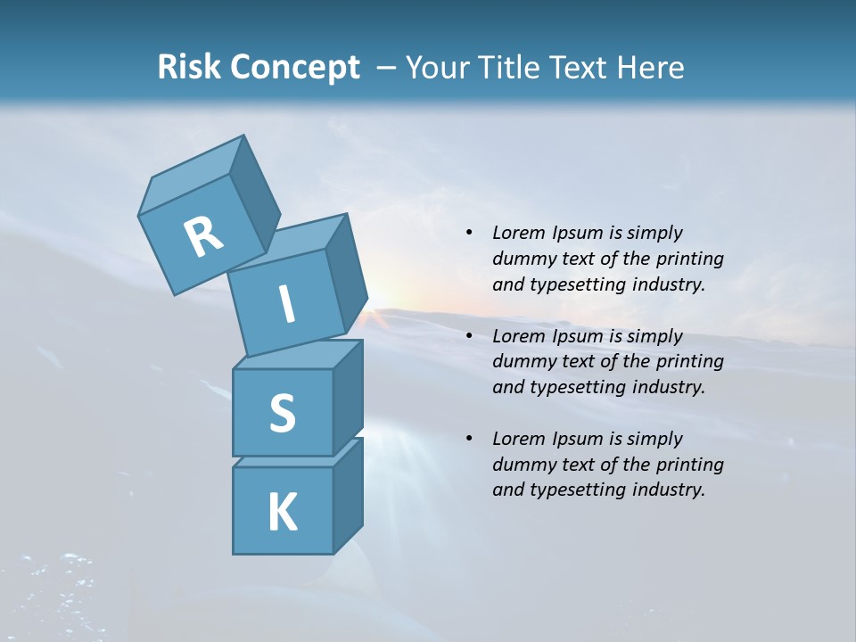 Brightly Bull Shark Air PowerPoint Template