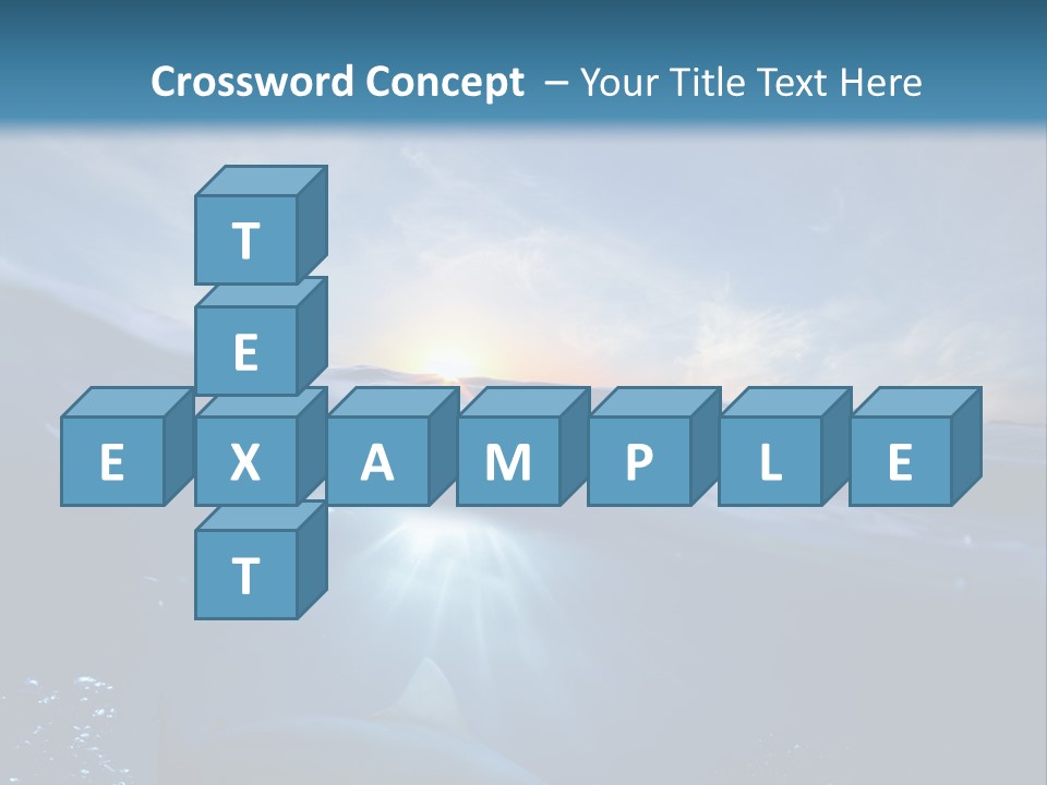 Brightly Bull Shark Air PowerPoint Template