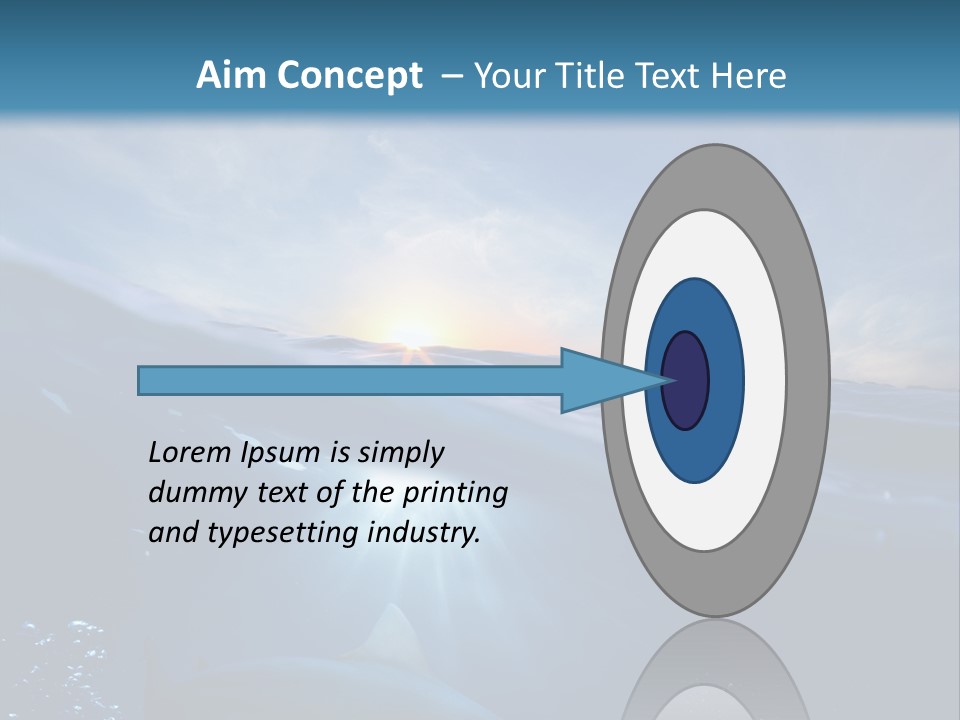 Brightly Bull Shark Air PowerPoint Template