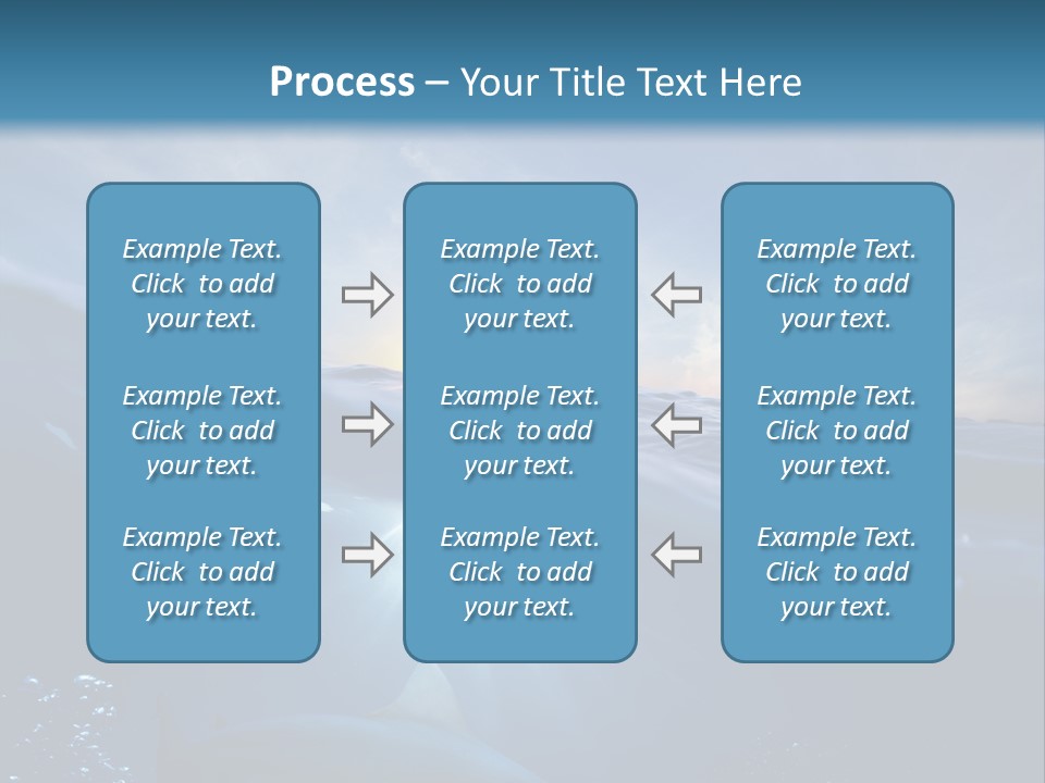 Brightly Bull Shark Air PowerPoint Template