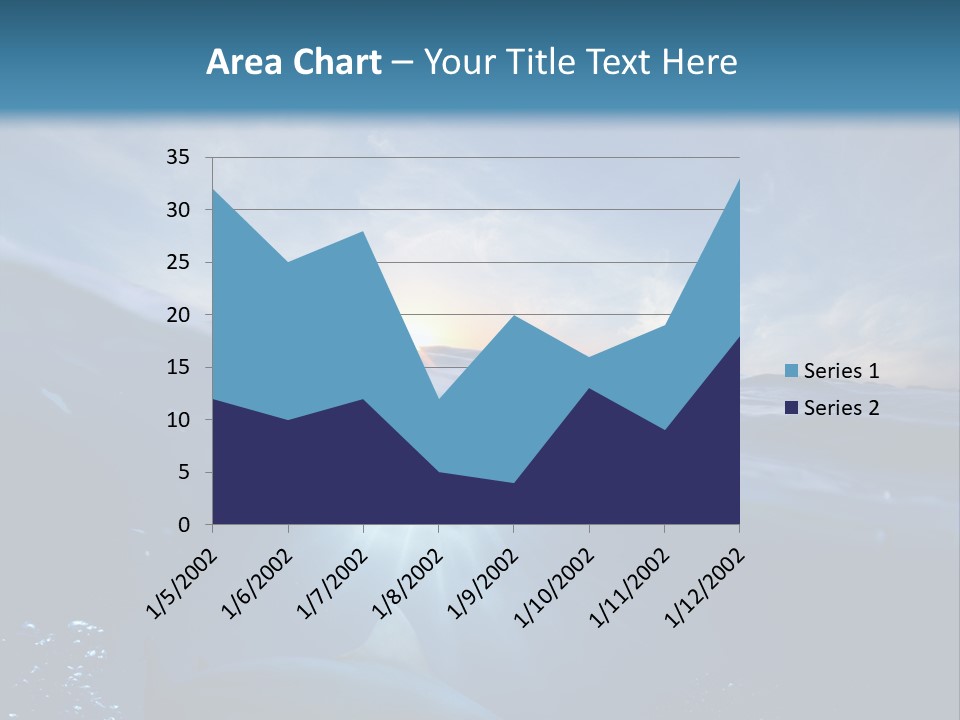 Brightly Bull Shark Air PowerPoint Template
