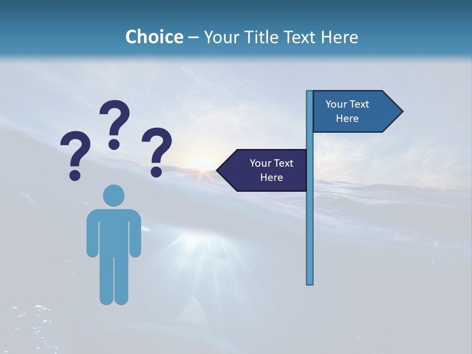 Brightly Bull Shark Air PowerPoint Template