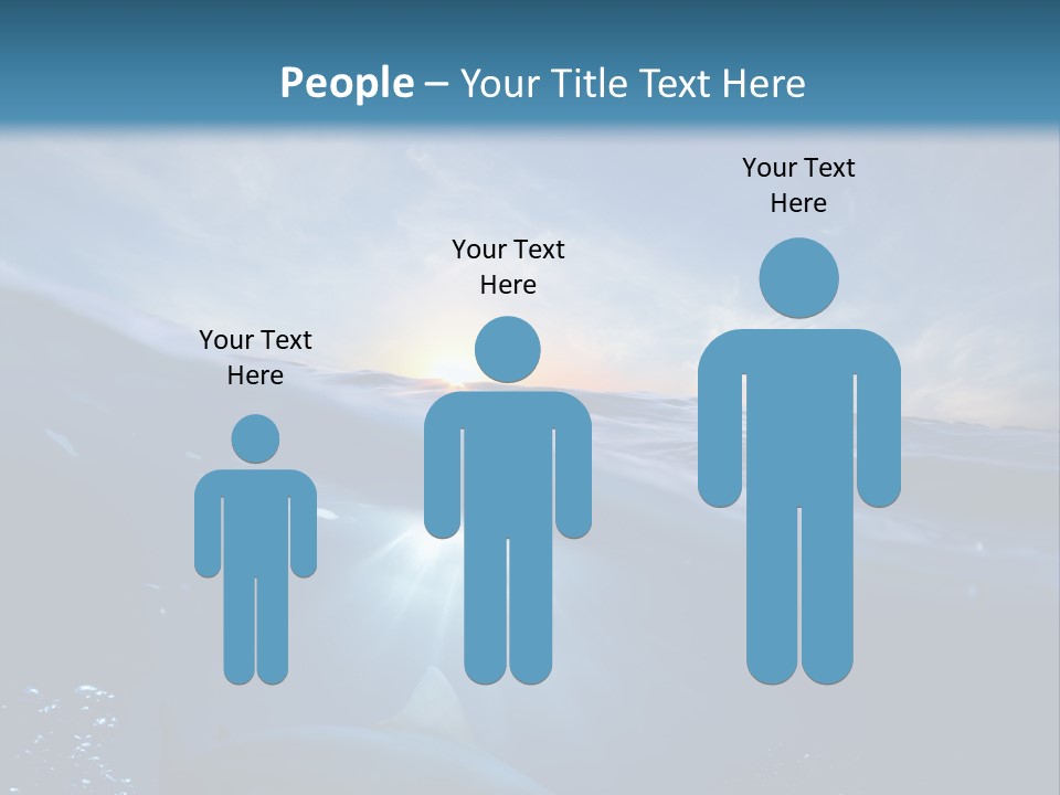 Brightly Bull Shark Air PowerPoint Template