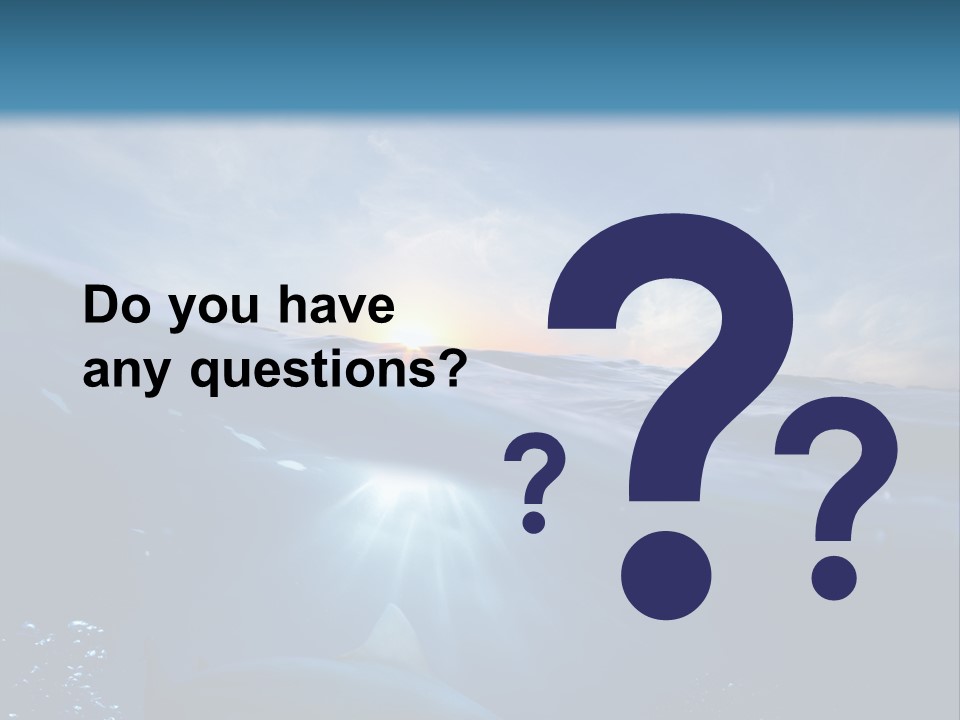 Brightly Bull Shark Air PowerPoint Template