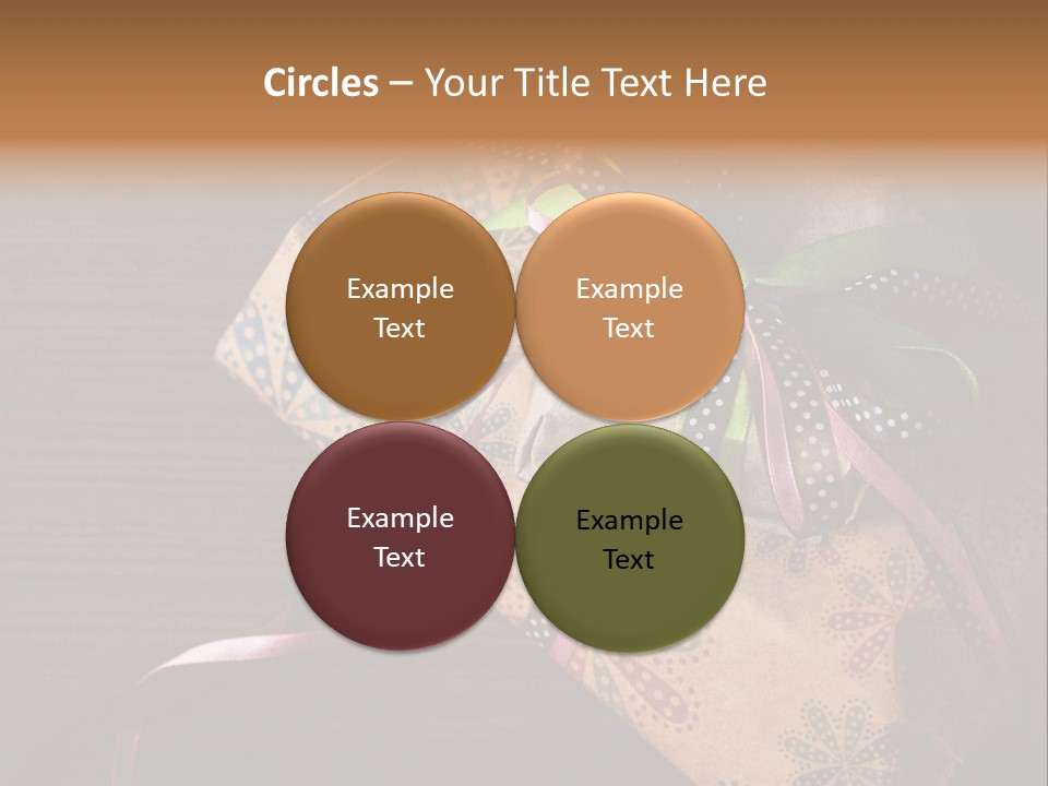 Anniversary Texsture Colorful PowerPoint Template