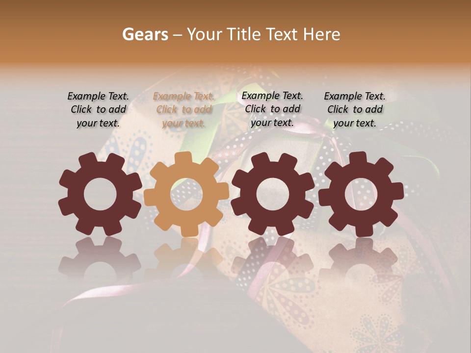Anniversary Texsture Colorful PowerPoint Template