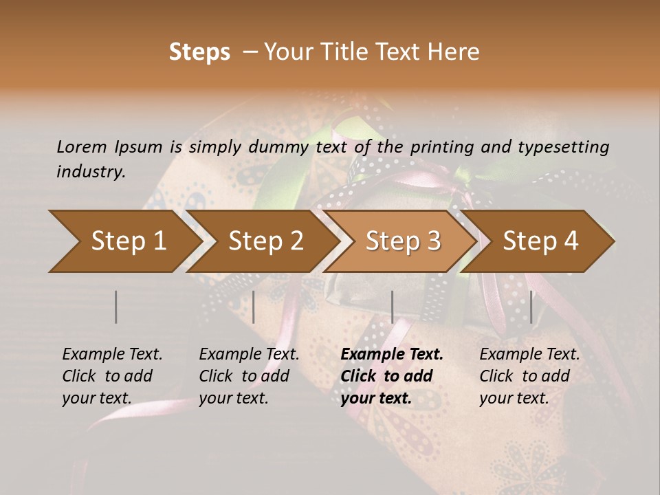 Anniversary Texsture Colorful PowerPoint Template