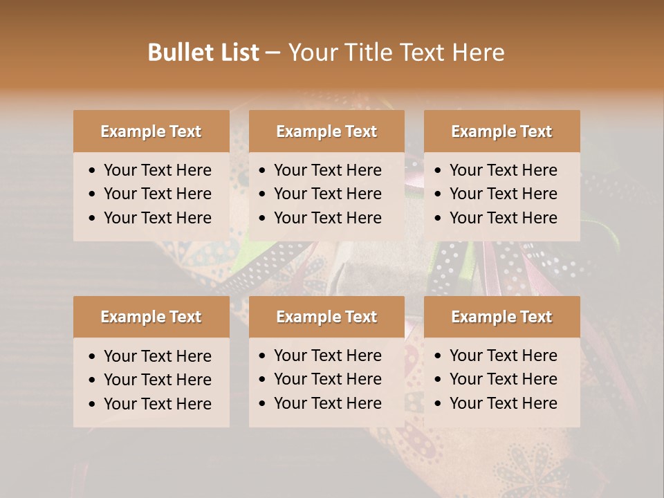 Anniversary Texsture Colorful PowerPoint Template