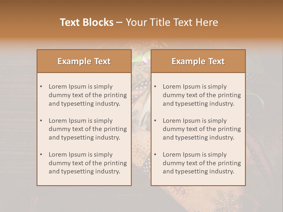 Anniversary Texsture Colorful PowerPoint Template