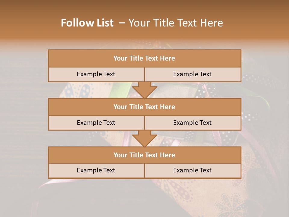 Anniversary Texsture Colorful PowerPoint Template