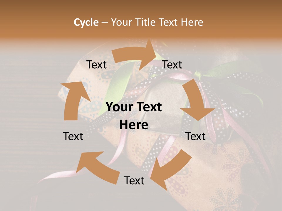 Anniversary Texsture Colorful PowerPoint Template