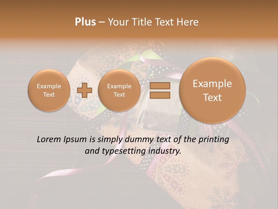 Anniversary Texsture Colorful PowerPoint Template