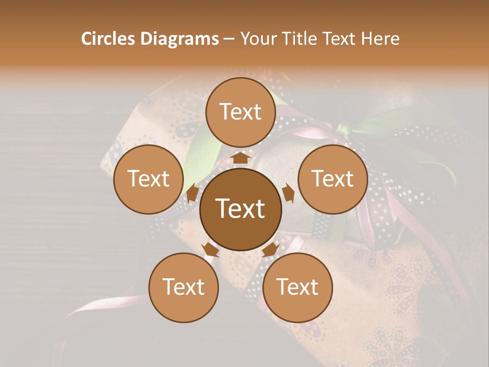 Anniversary Texsture Colorful PowerPoint Template