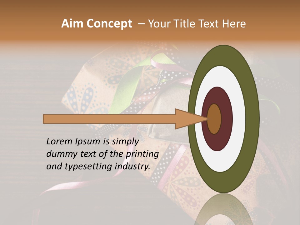 Anniversary Texsture Colorful PowerPoint Template