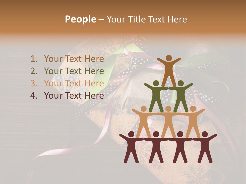 Anniversary Texsture Colorful PowerPoint Template