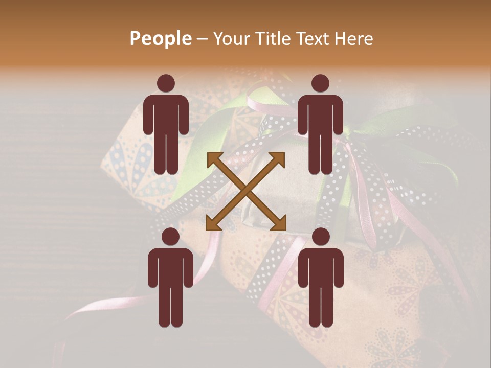 Anniversary Texsture Colorful PowerPoint Template