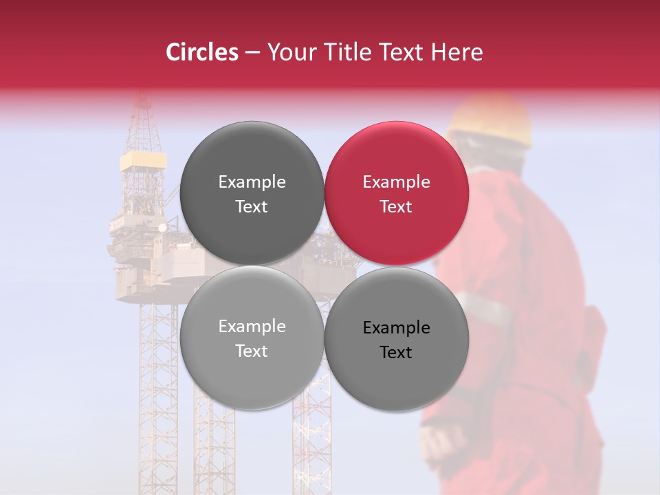 Structure Rig Plant PowerPoint Template