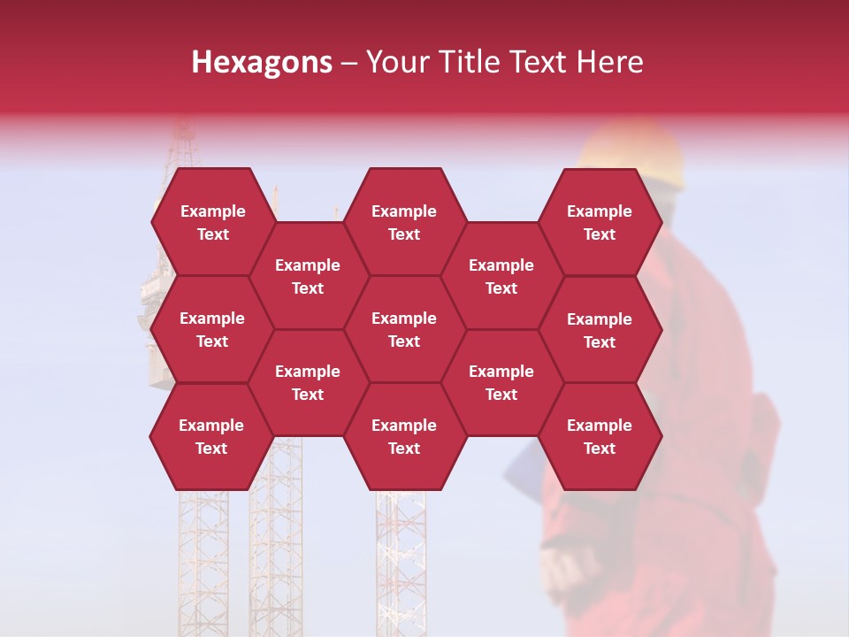 Structure Rig Plant PowerPoint Template