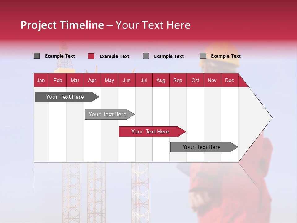 Structure Rig Plant PowerPoint Template