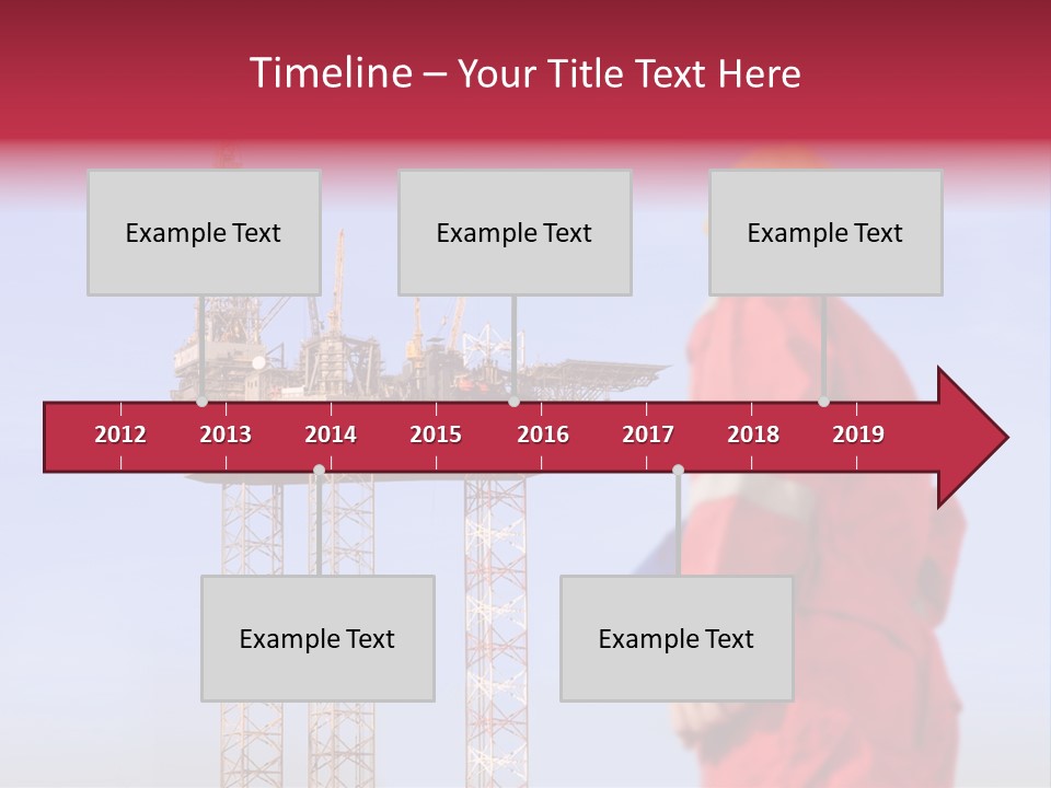 Structure Rig Plant PowerPoint Template