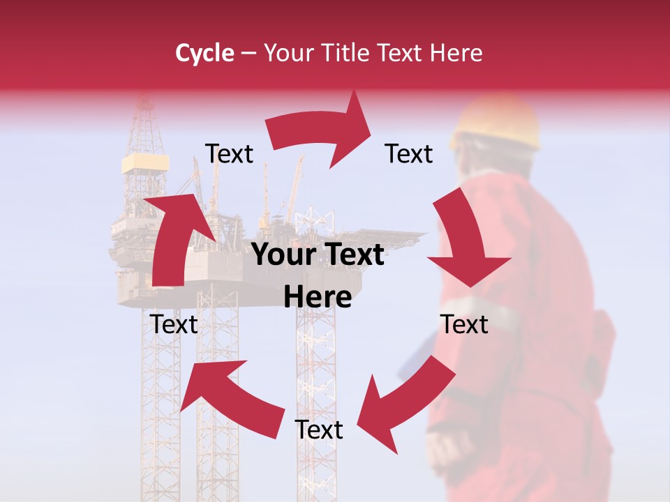 Structure Rig Plant PowerPoint Template