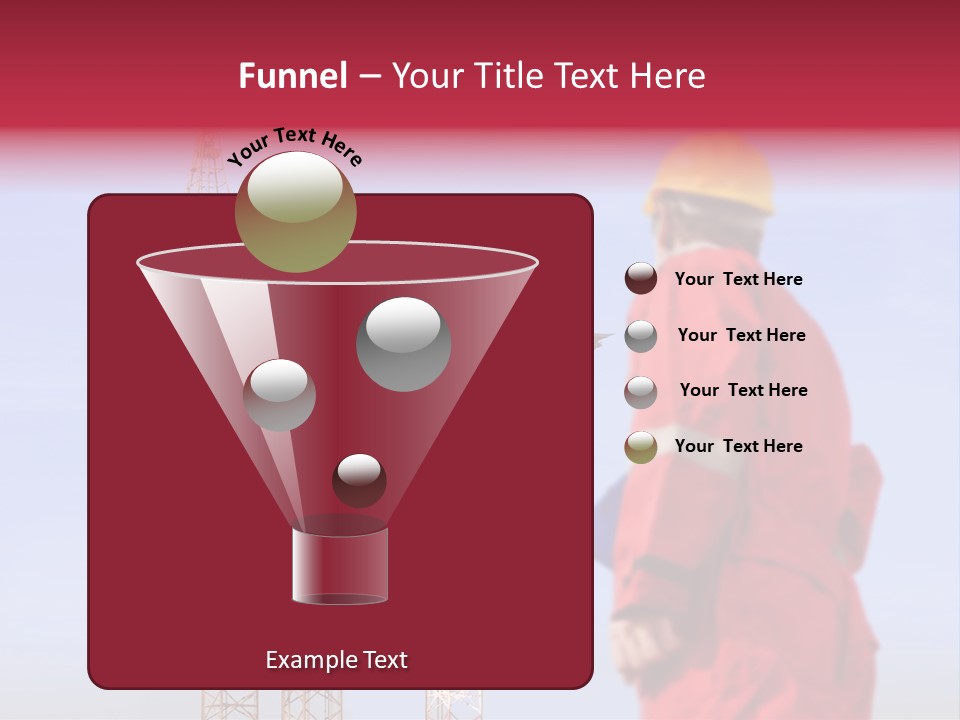 Structure Rig Plant PowerPoint Template