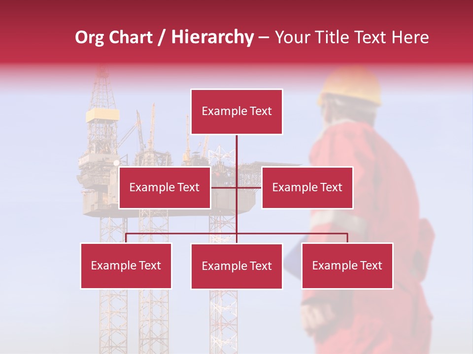 Structure Rig Plant PowerPoint Template