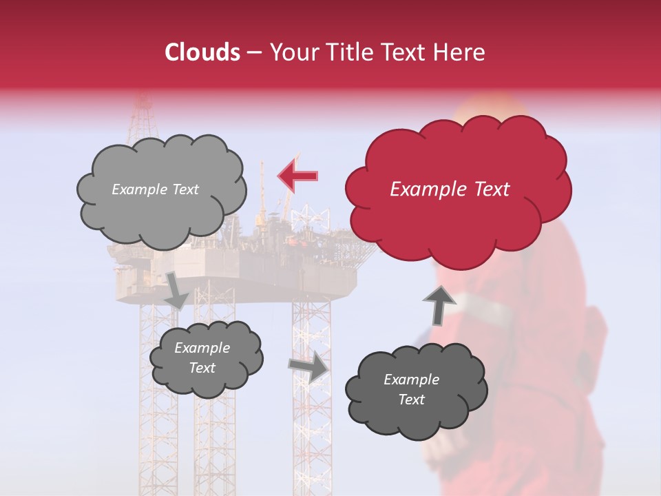 Structure Rig Plant PowerPoint Template