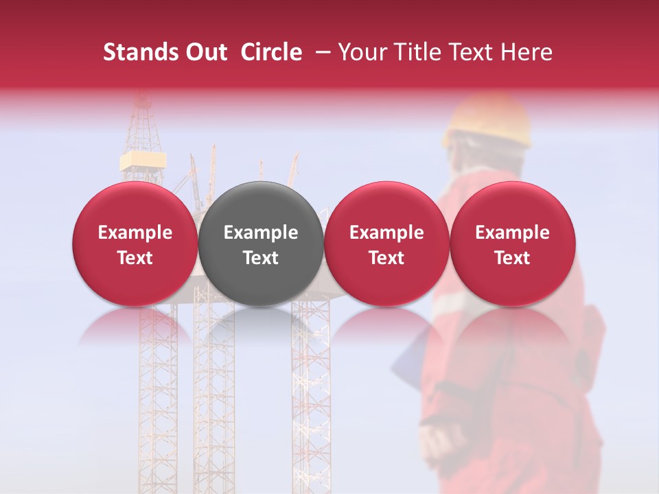 Structure Rig Plant PowerPoint Template