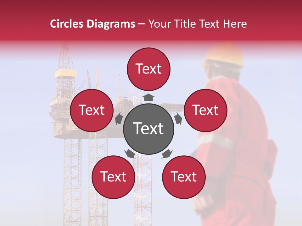 Structure Rig Plant PowerPoint Template