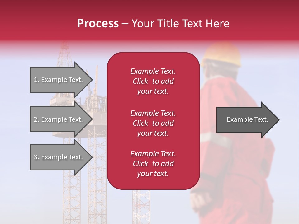 Structure Rig Plant PowerPoint Template